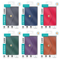 Portfólio Pele compatível Magsafe - Cinzento