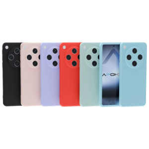 Capa Silicon Macio Oppo Find X8 5G - Roxo