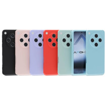 Capa Silicon Macio Oppo Find X8 Pro 5G - Roxo