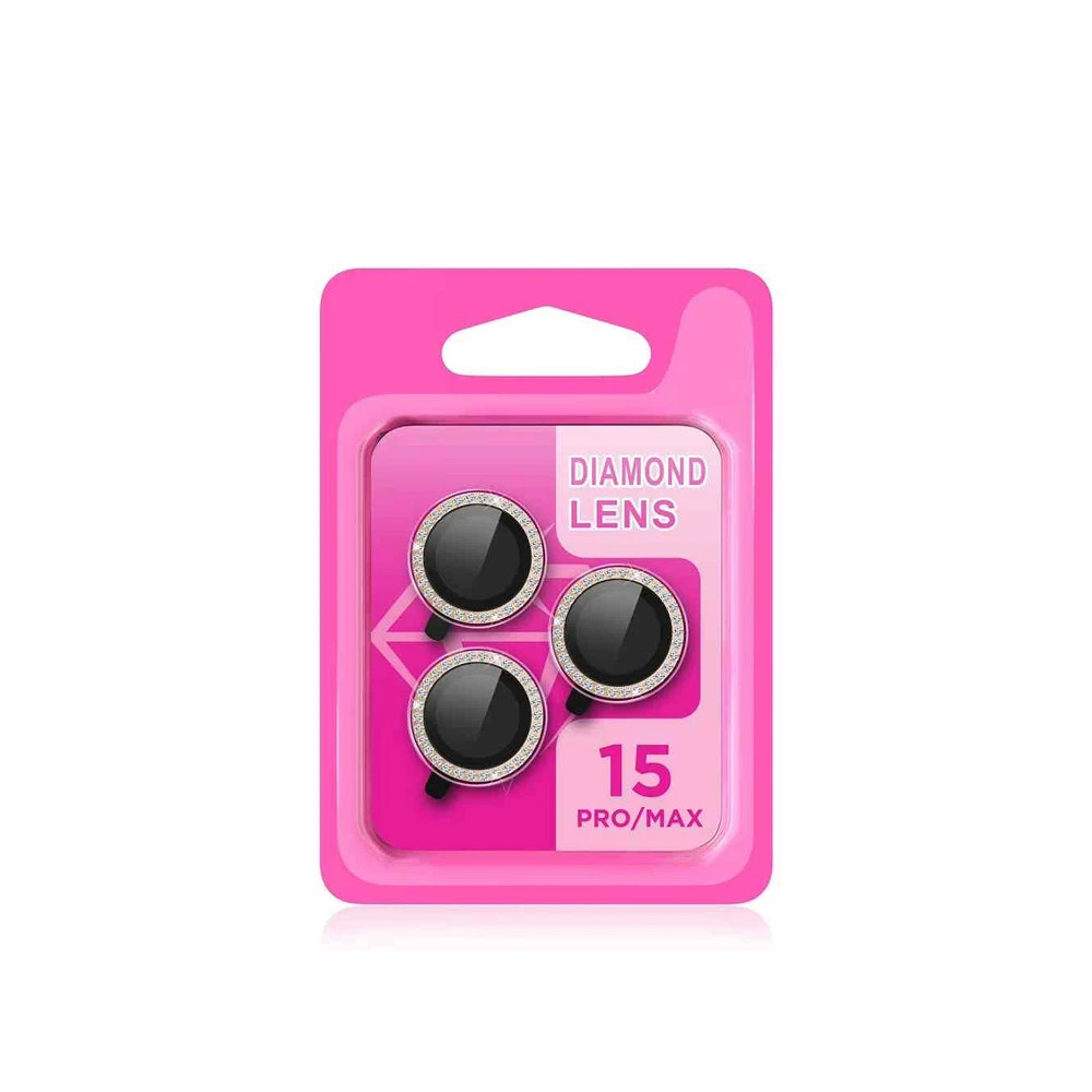 Protetor Lentes Diamante Xiaomi Redmi Note 13 Pro Plus Preto