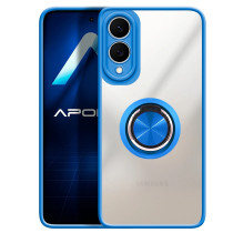 Capa Gel Samsung Galaxy Borda S25 Iman com suporte Smoked - Vermelho