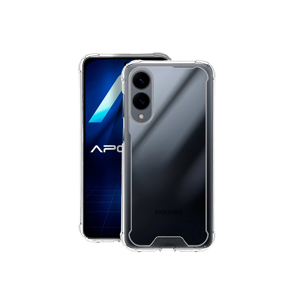 Capa Transparente Samsung Galaxy S25 Borda Anti-choque Premium