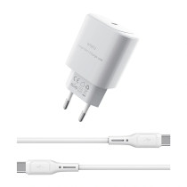 WIWU Wi-G008 + cabo Tipo-C Carregador rápido 30W USB-C