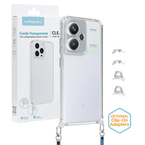 Capa 2en1 ClearStrap transparente para Xiaomi Redmi A5 173