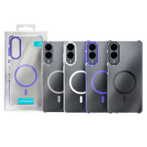 Capa Apokin reforçado com Magsafe Samsung S25 Borda - Preto