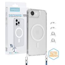 Capa 2en1 ClearStrap com Magsafe Transparente para iPhone 11