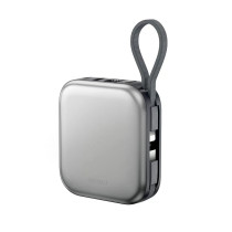 WIWU Banco de potência 10000 mAh Magsafe Wi-P055 Prata