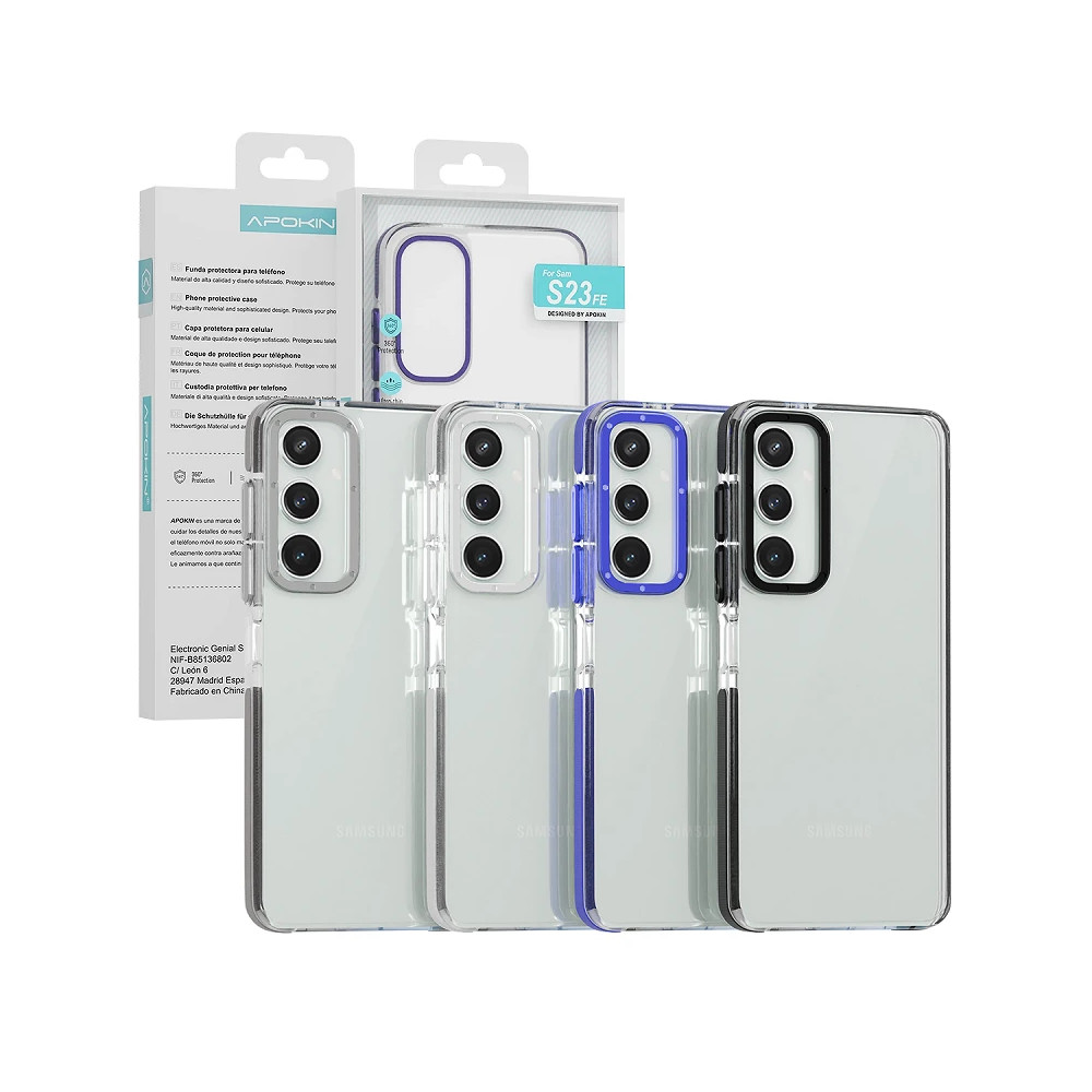 Capa Apokin reforçado Samsung Galaxy S23 Ultra - Preto