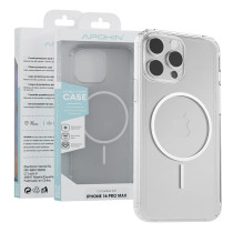 Capa Apokin transparente MagSafe Basic para iPhone 15 Pro Max