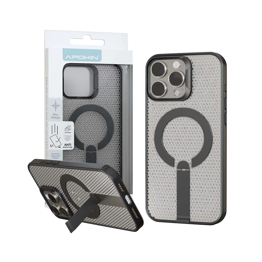 Capa Dissipação de Calor MagSafe e Suporte iPhone 16 Pro Max