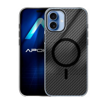 Capa de Carbono com Magsafe para iPhone 17 Magsafe