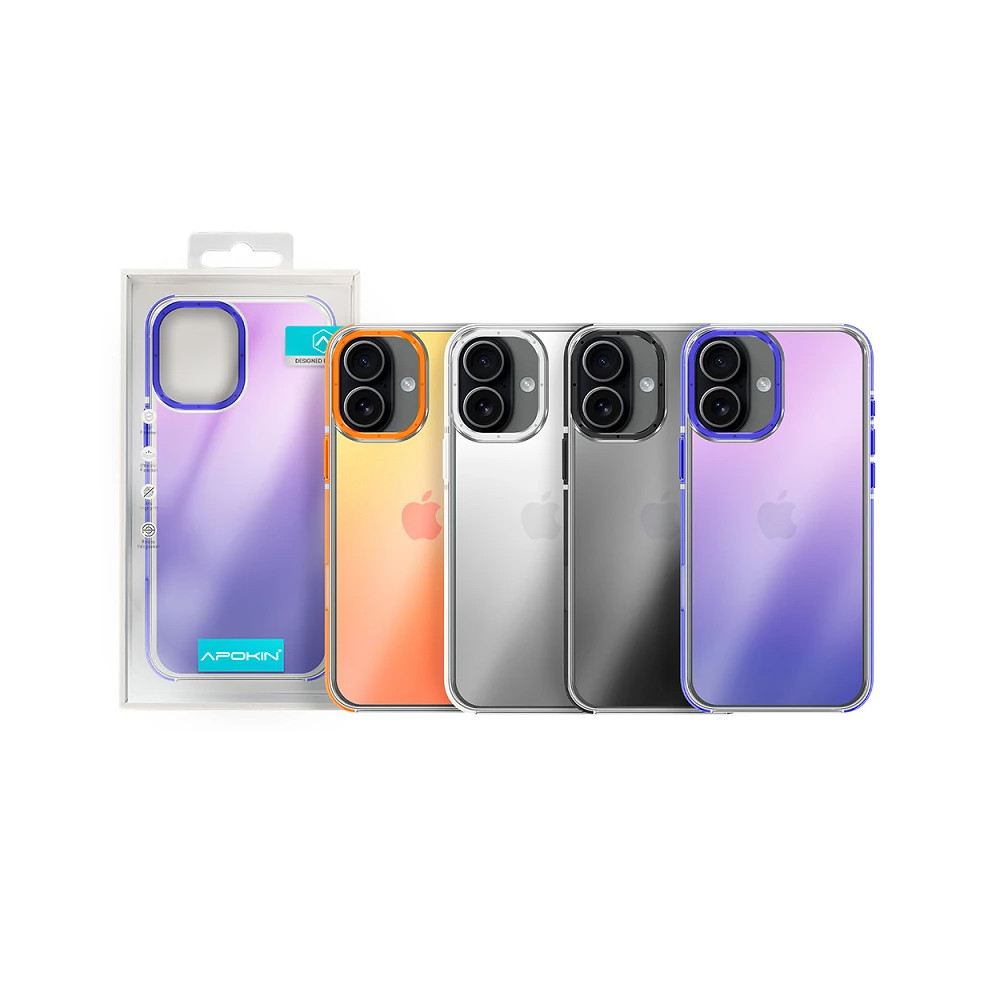 Capa Camaleon Apokin iPhone 17 - Prateado