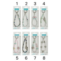 Cordão Decorado com Adaptador para Pendurar telemóvel 8-Designs