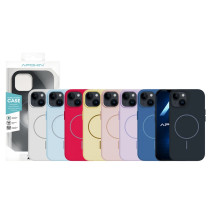 Capa Silicone Premium Magsafe para iPhone 14 Pro Max - Azul