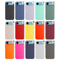 Capa de Silicone Líquido com Efeito Pele para iPhone 17 Air disponível