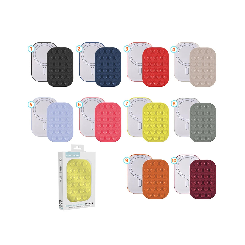 Suporte de ventosa com Magsafe para telemóvel - Rosa