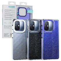 Capa Purpurina Apokin Xiaomi Redmi 15C - Preto