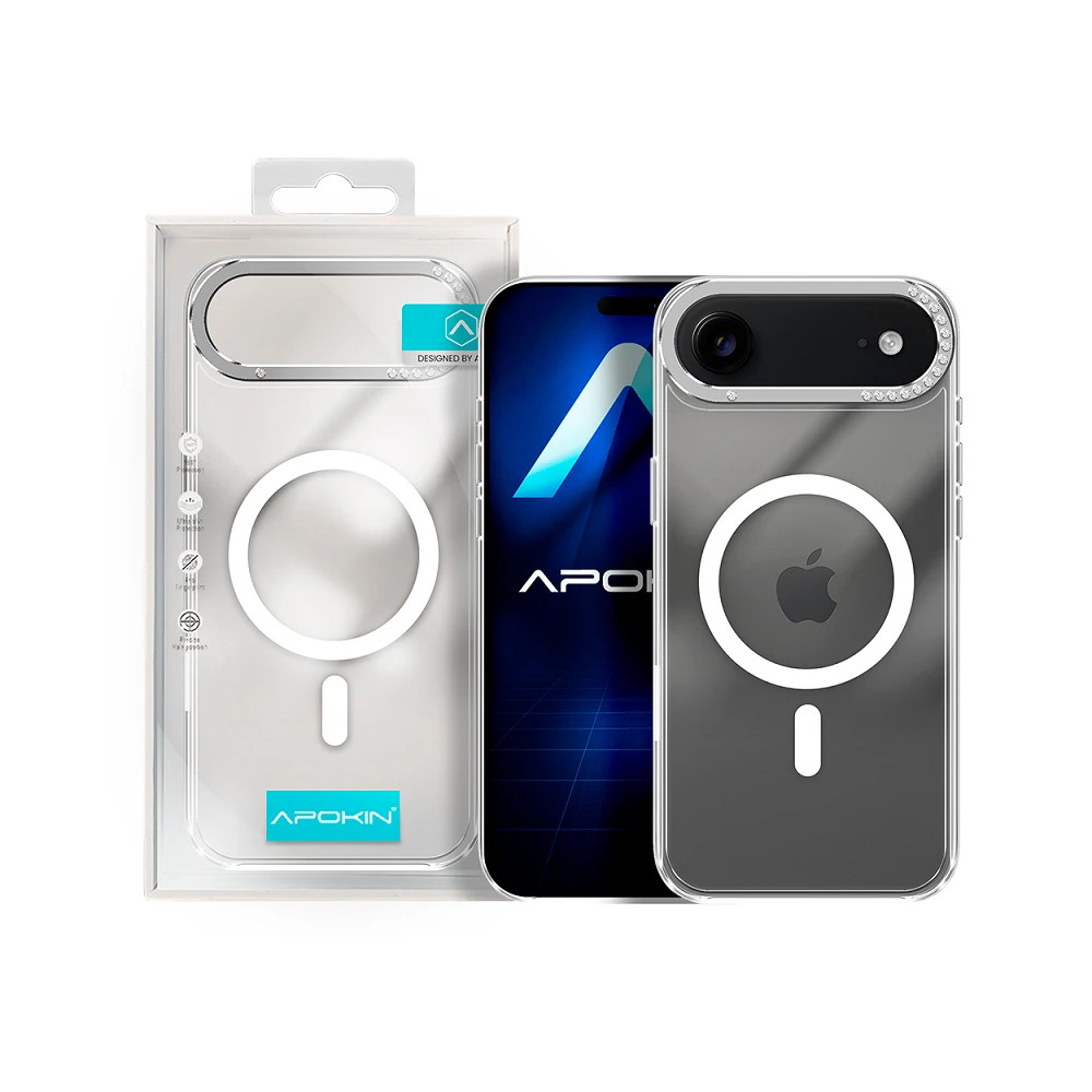 Capa Puro Diamante Acrílica com Magsafe para iPhone 17 Air