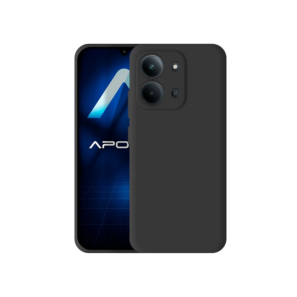 Capa de Silicone Macio Xiaomi Redmi 15C 171 - Preto