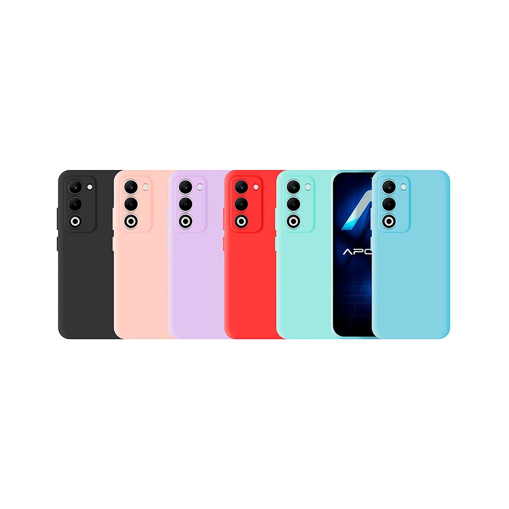 Capa Silicone Macio Oppo A5 5G - Vermelho