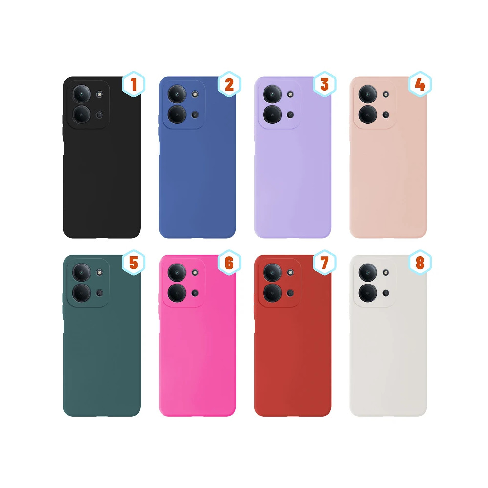 Capa Silicone Liquida Efecto Pele Xiaomi Redmi 15C 4G 173 disponível em - Rosa