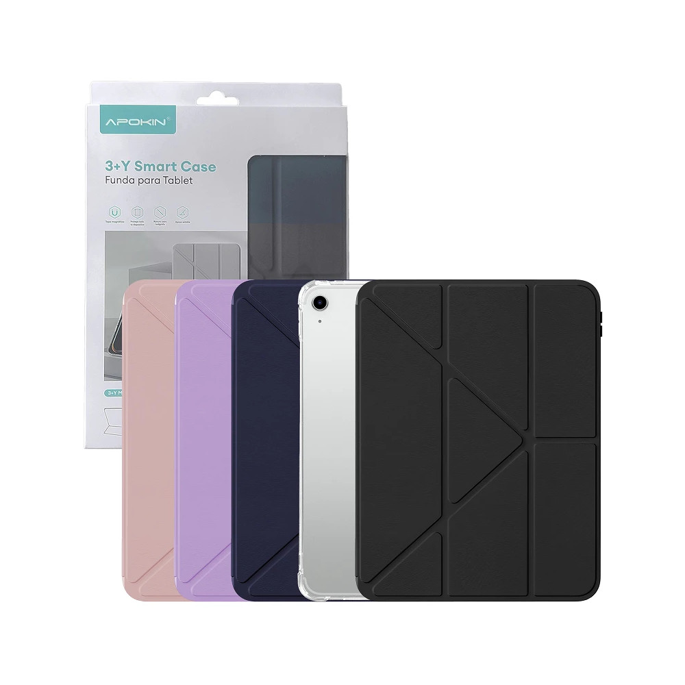 Capa Smart Case 3+e para IPAD AIR 3 10.5/IPAD 10.2 - Cinzento