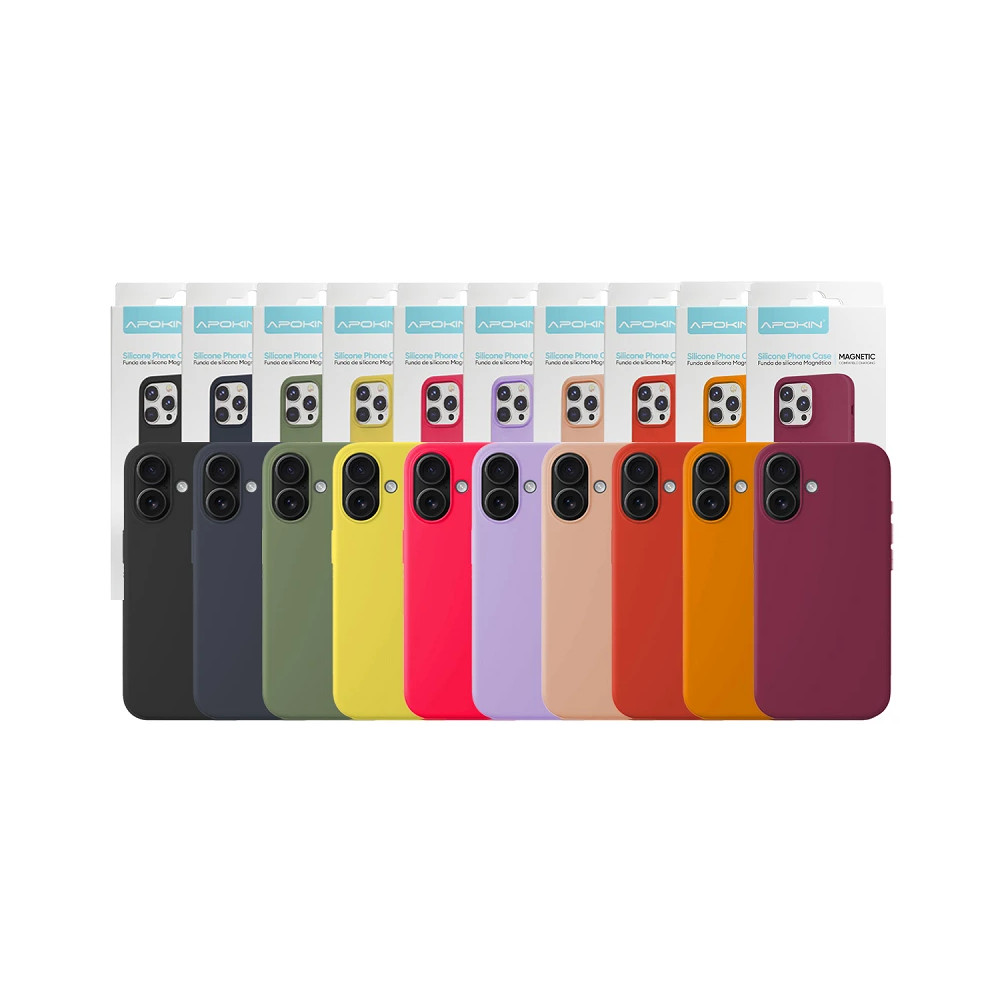 Capa Silicone Liquida Premium Magsafe iPhone 17 disponível em - Lilás