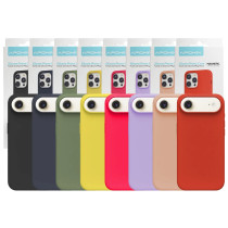 Capa Silicone Líquida Premium Magsafe iPhone 17 Air disponível em - Lilás