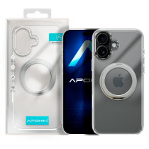 Capa Pura com Anel e Magsafe para iPhone 16