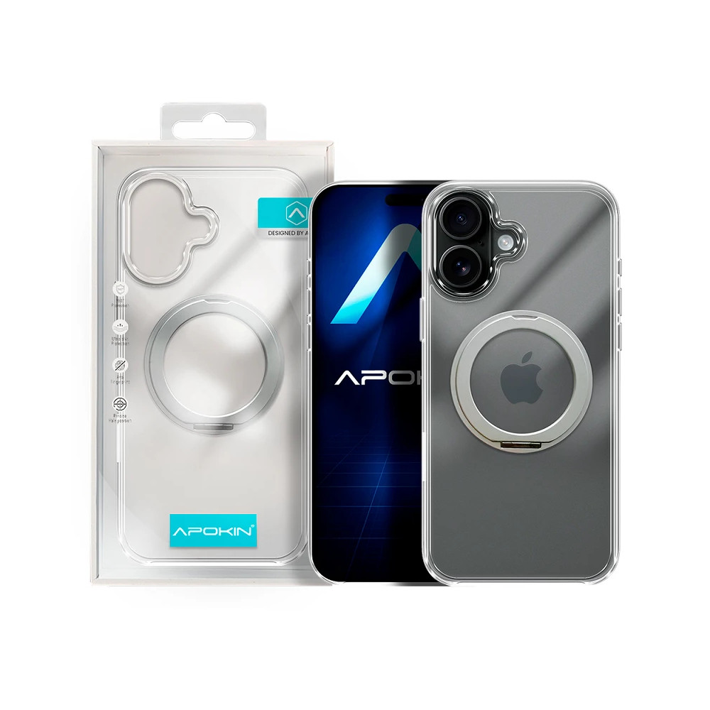 Capa Pura com Anel e Magsafe para iPhone 16