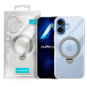 Capa Puro Com Anel e Suporte Magsafe para iPhone 16