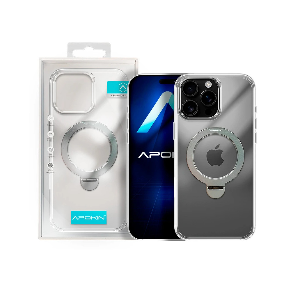 Capa Puro Com Anel Giratório e Magsafe para iPhone 16 Pro Max