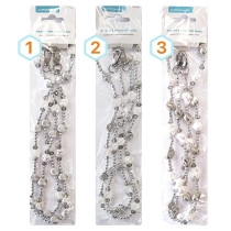 Cabo longo com adaptador para pendurar telemóvel 3 designs 68066 - Rosa