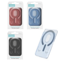 Porta-cartões Rígida com Magsafe - Rosa