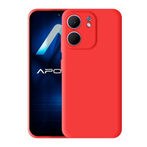 Capa de Silicone Macio Oppo A5X - Roxo