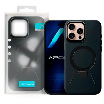 Capa Rock com Anel e Suporte para iPhone 16 Pro