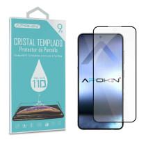 Vidro temperado Full Glue 11D Samsung Galaxy S26 Edge/S26 Plus Protetor de Ecrã Curvo Preto