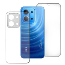 Capa Dupla Xiaomi Redmi 15C 171 Silicone Transparente Frente e Traseira