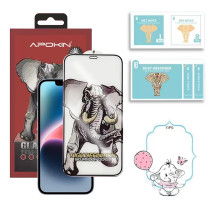 Vidro temperado Super Strong Grau A+ iPhone 17 Air Cor Preto