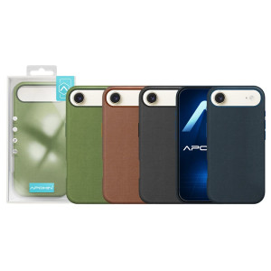 Capa com Efeito de Tecido Texturizado com Magsafe para iPhone 17 Air - Cinzento