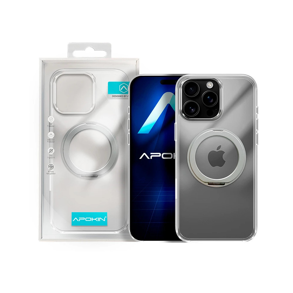 Capa Puro Com Anel e Magsafe para iPhone 15 Pro