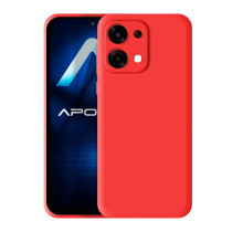 Capa Silicone Macio Oppo A6 Pro - Preto