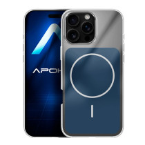 Capa Acrílica Premium com Magsafe para iPhone 16 Pro - Azul