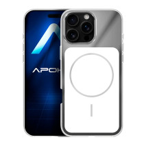 Capa Acrílica Premium com Magsafe para iPhone 16 Pro Max - Cinzento