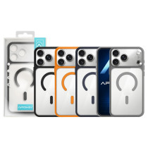 Capa Sili Premium Magsafe iPhone 17 Pro Max - Preto