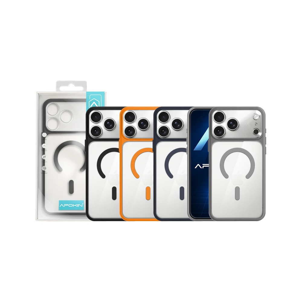 Capa Sili Premium Magsafe iPhone 17 Pro Max - Preto