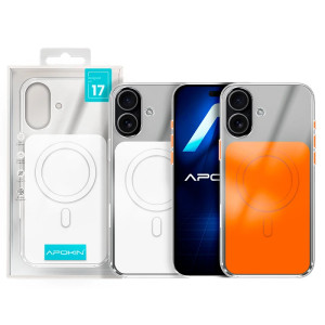 Capa Premium Híbrida com Magsafe para iPhone 17 - Rosa