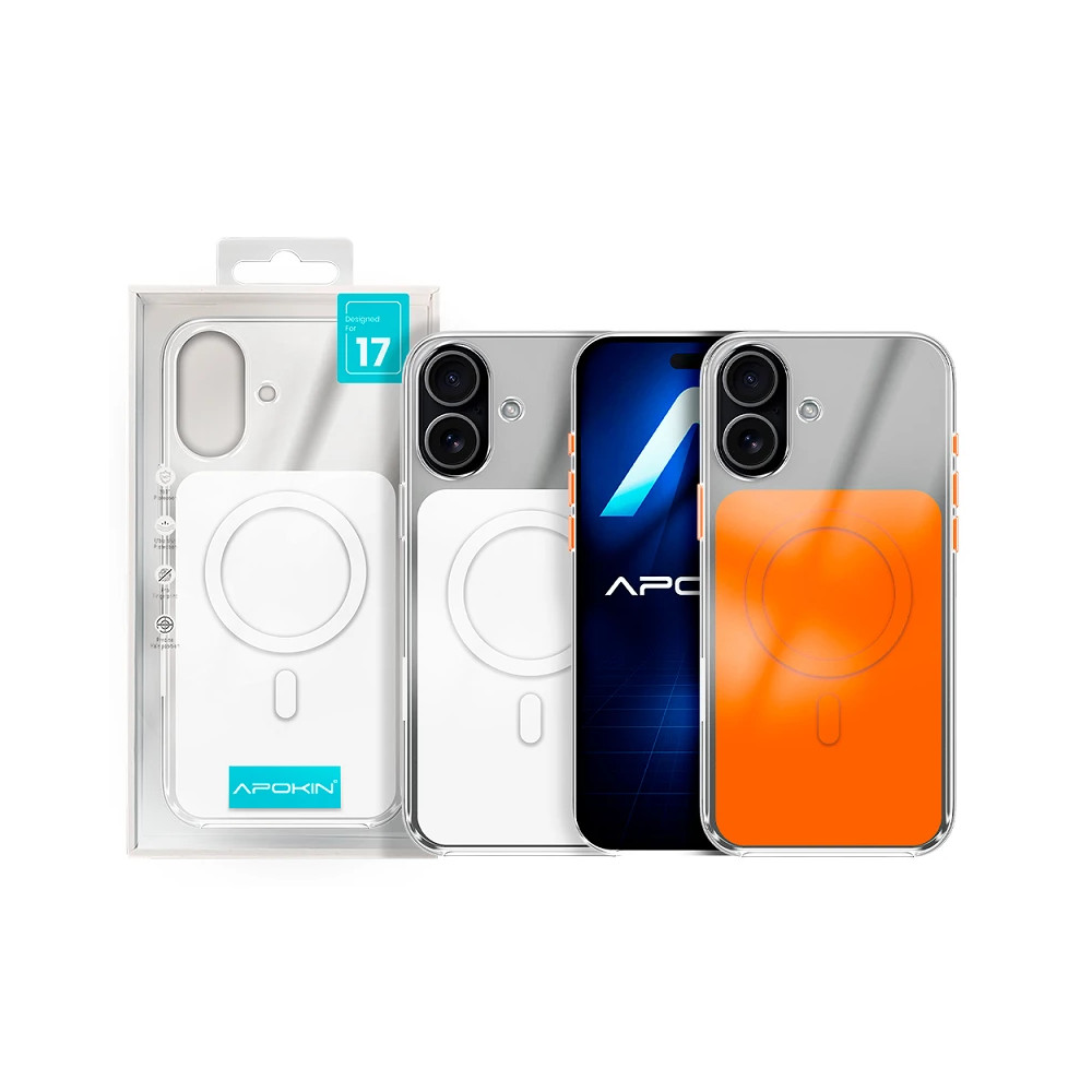 Capa Premium Híbrida com Magsafe para iPhone 17 - Rosa