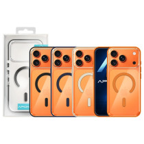 Capa Premium Híbrida com Magsafe para iPhone 17 Pro Max - Azul