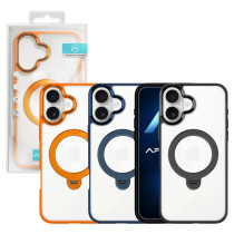 Capa Anel com Magsafe iPhone 17 - Cinzento